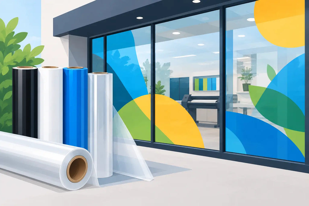 Best Films for Window Graphics for Print Shops