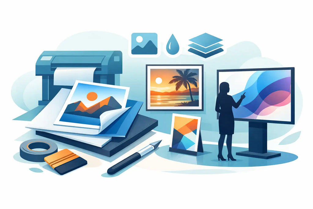Digital Print Mounting Media for Better Displays