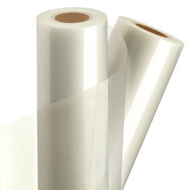 10 Mil Gloss Laminating Film with low temperature adhesive