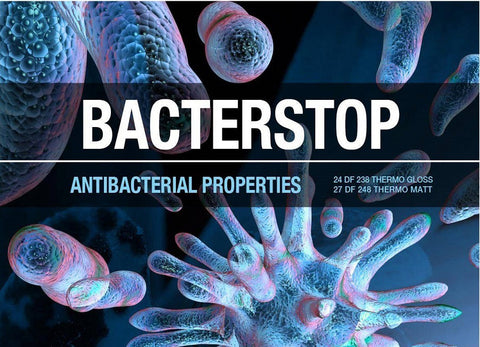Película laminada antibacteriana mate