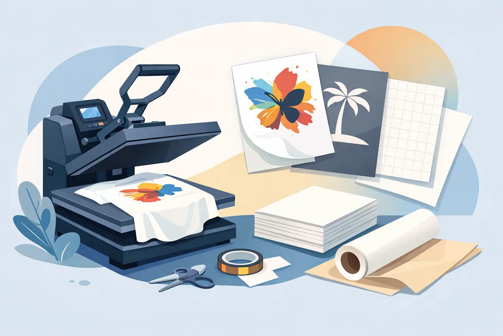 How to Choose Heat Press Transfer Paper for Jobs