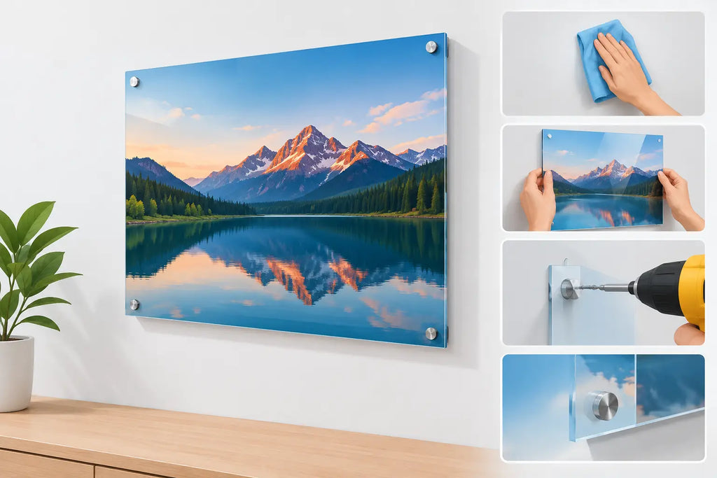 How to Mount Acrylic Prints Without Bubbles